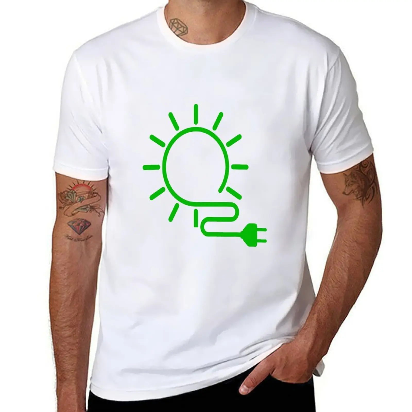 

Renewable energy Solar energy Solar T-Shirt t shirt man designer cotton tshirt 100% T-Shirt