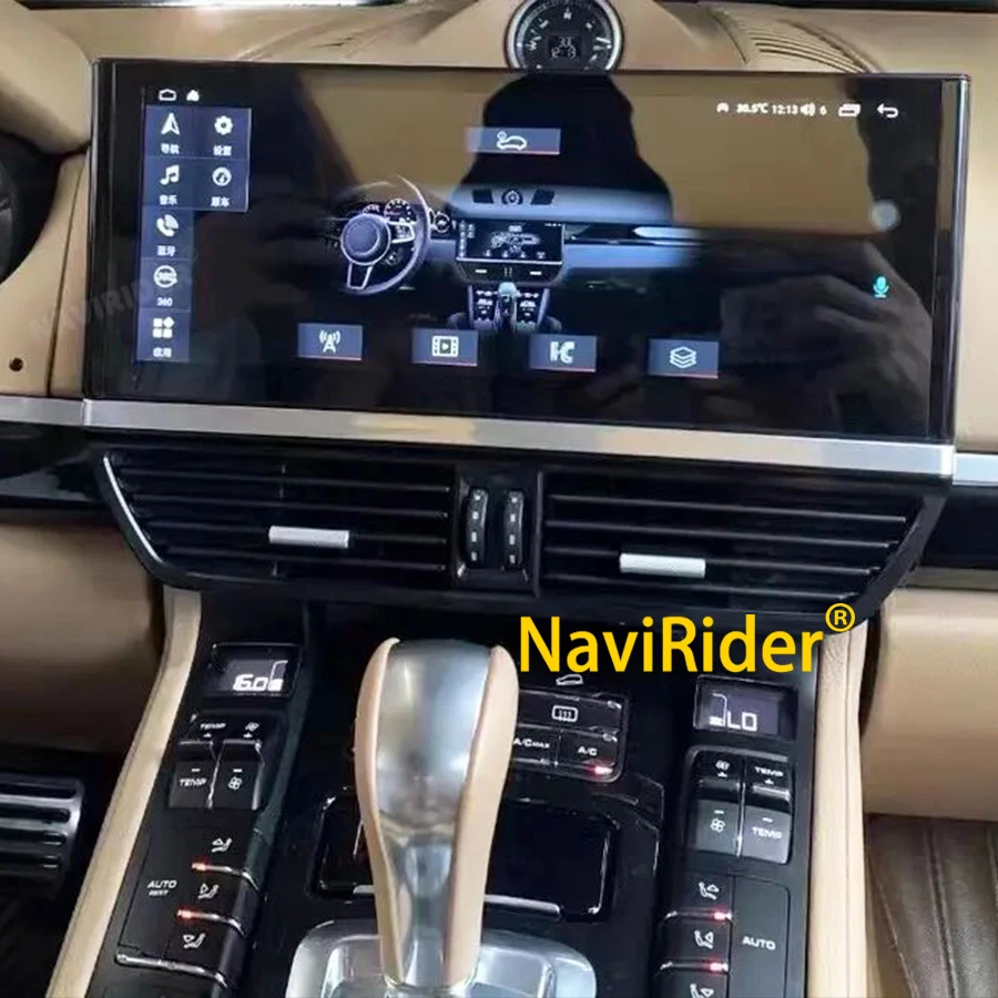 Zestawy do modernizacji wnętrza dla Porsche Cayenne 2010-2017 Android 13 Ekran dotykowy Samochodowy multimedialny odtwarzacz wideo GPS Stereo CarPlay
