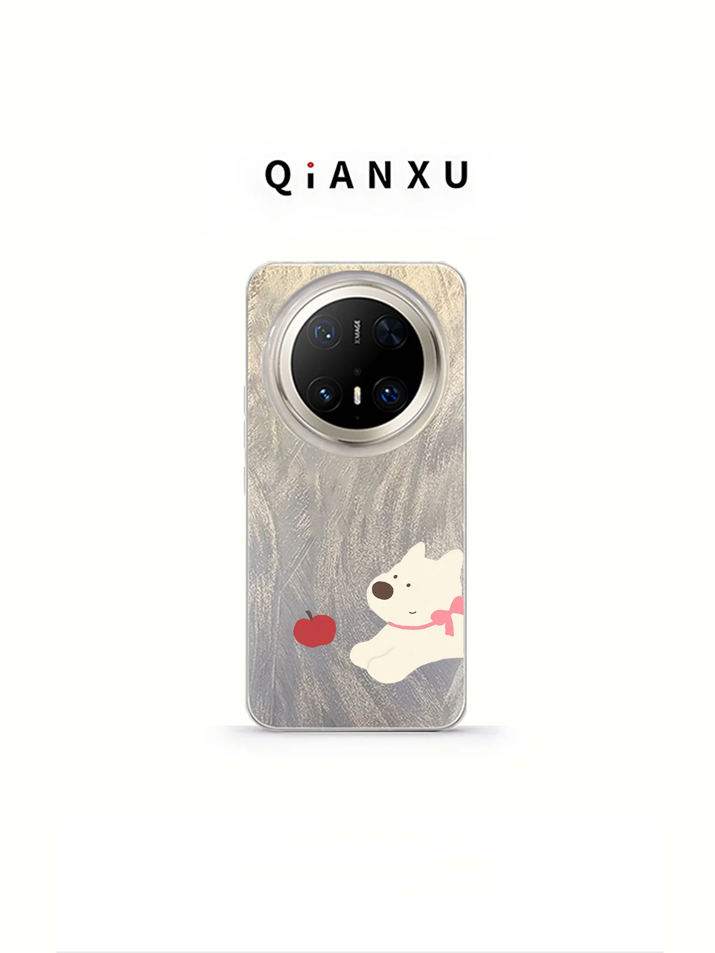 

Mate70 pro Phone Case Female Version Soft Silicone Protective Cover Dog Small Animal Pattern High End Minimalist...