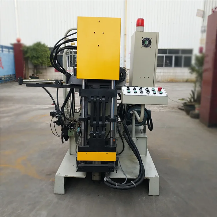 Manufacturing zinc alloy lead fish lead hook die casting machine 35T lead alloy vertical die casting machine.