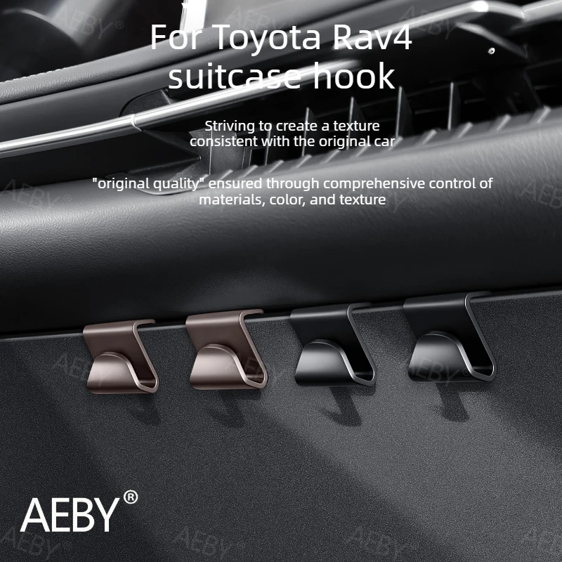 

For Toyota Rav4 2020-2026 Hidden Car Hook,Passenger side hook,Passenger's hook,Glove box side storage,interior accessories