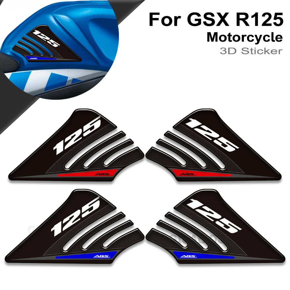 

For Suzuki GSXR GSX-R 125 GSXR125 GSX R125 GSX-R125 Motorcycle Tank Protector Pad Grips Gas Fuel Oil Kit Knee Stickers Decals