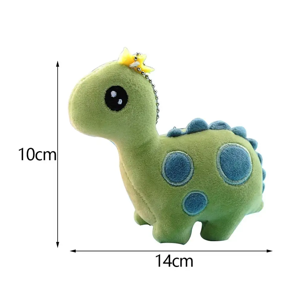 Regalo per bambini Portachiavi giocattolo per bambini Portachiavi giocattolo morbido Cartone animato Drago bambola Dinosauro Peluche Ciondolo peluche Peluche