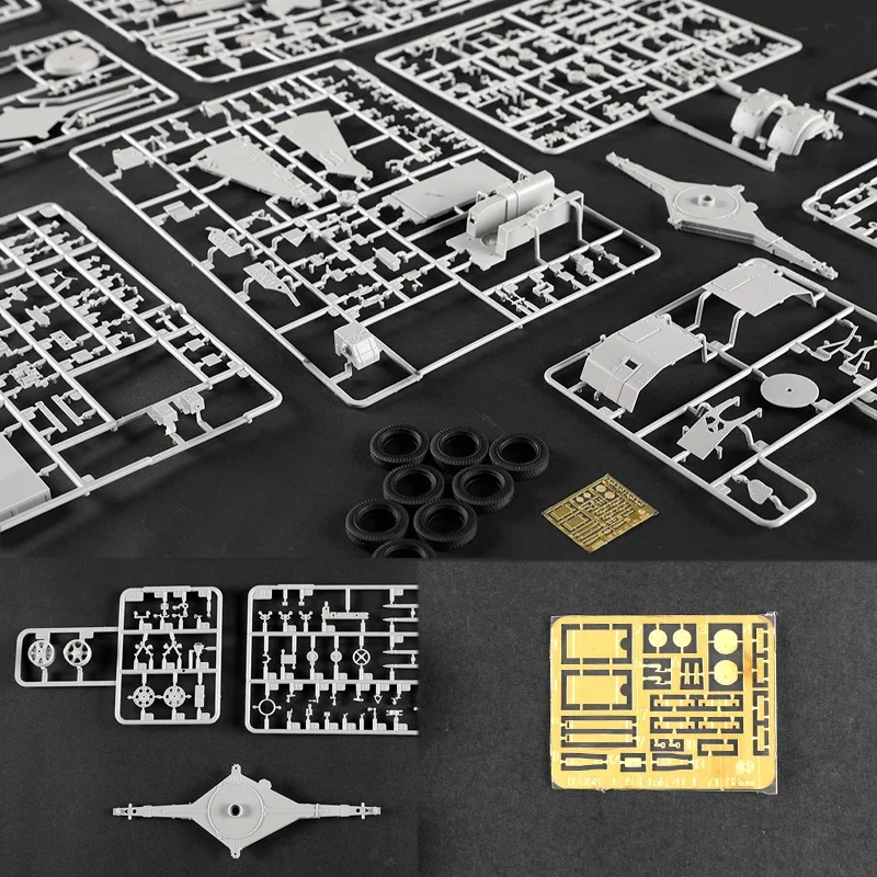 Trumpeter Kit de modelo a escala ensamblada de plástico TP02358 Flak 41 88 mm Pistola antiaérea de Alemania 1/35