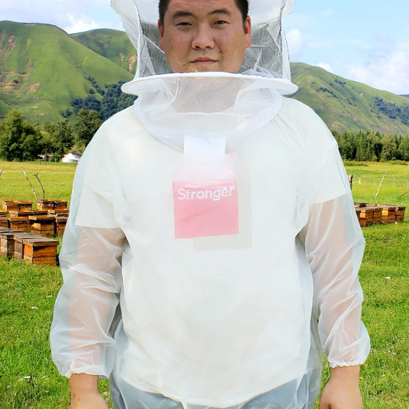 

Bee Protective Clothing Breathable New Bee Hat Half-body Beekeeping Clothing Bee Catching Clothing Honey Specific Clothing