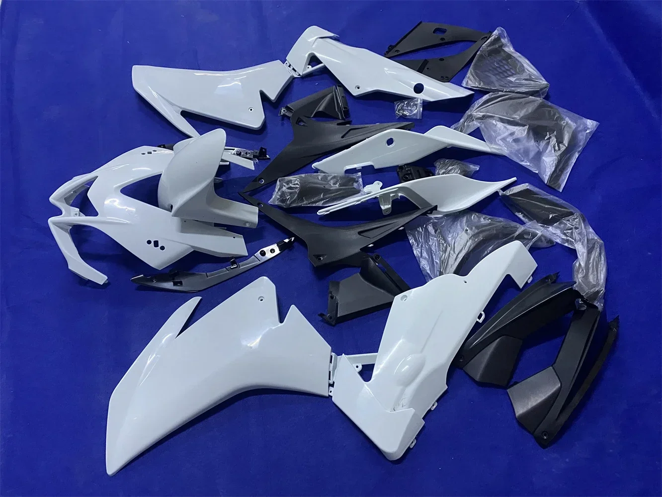 Motorcycle Components Pack Left Right Cowling for RSV4 2010-2012-2015-2018 Fairing ABS Injection Unpainted Plastic Parts