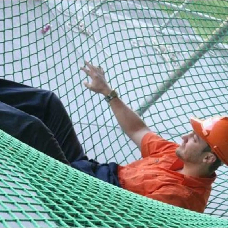 Custom.Outdoor كرة السلة شبكة أمان البضائع الكريكيت كرة القدم الكرة الرياضية حاجز الضميمة صافي سياج شبكة ملعب النايلون #4