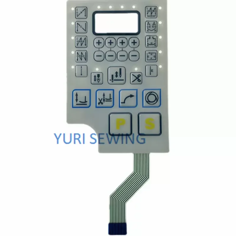 Qixing JACK display panel membrane operation keypad for lockstitch electronic control box industrial sewing machine accessories