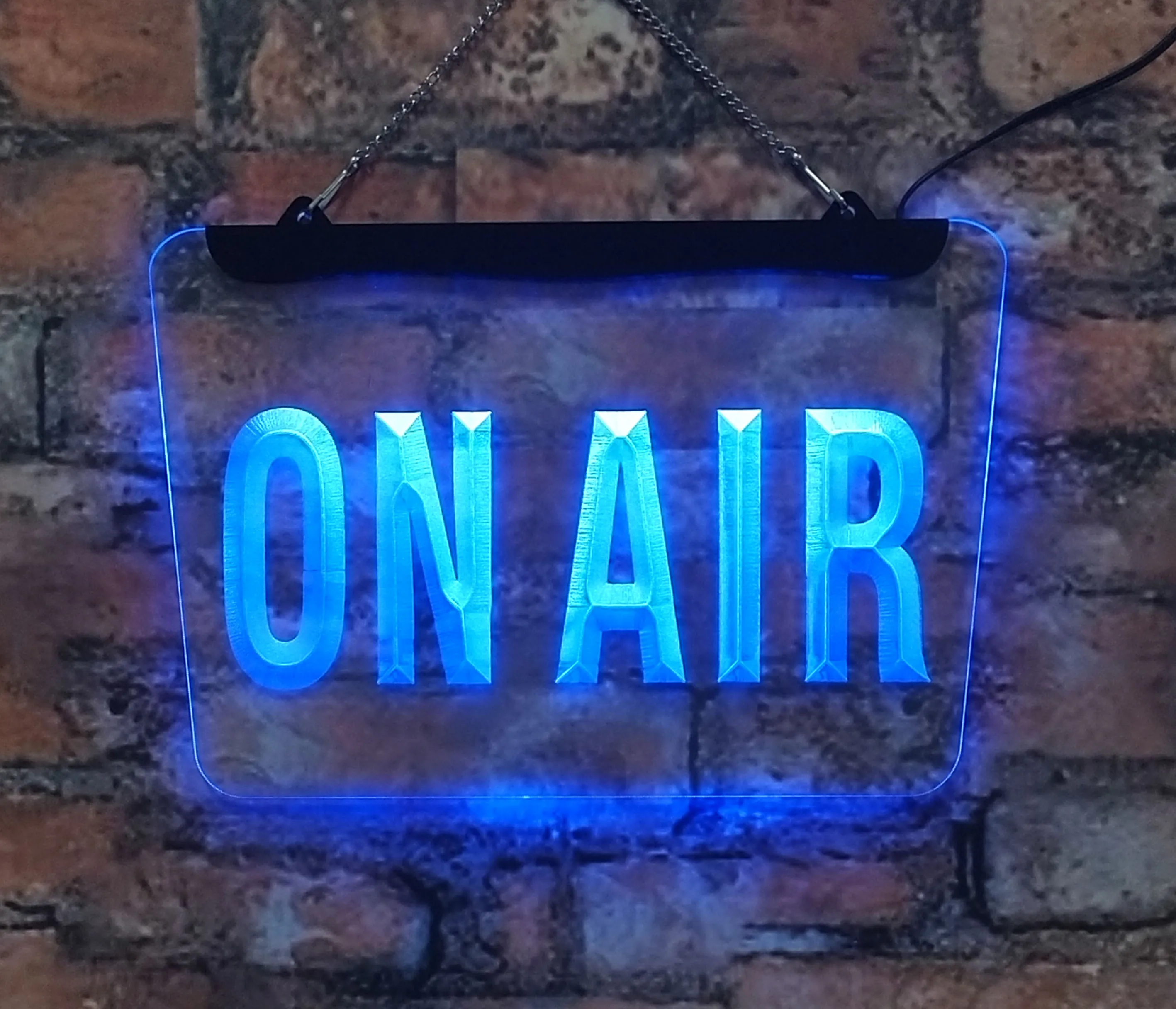 On Air Music Studio Training Neon sign Acrylic board engraving Home decoration Interior Wall Art Red 20*30 for room store party