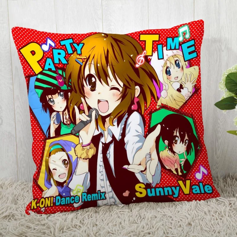 Tainaka Ritsu  K-On Pillow Cover Customize Pillowcase Modern Home Decorative Pillow Case For Living Room 04.01