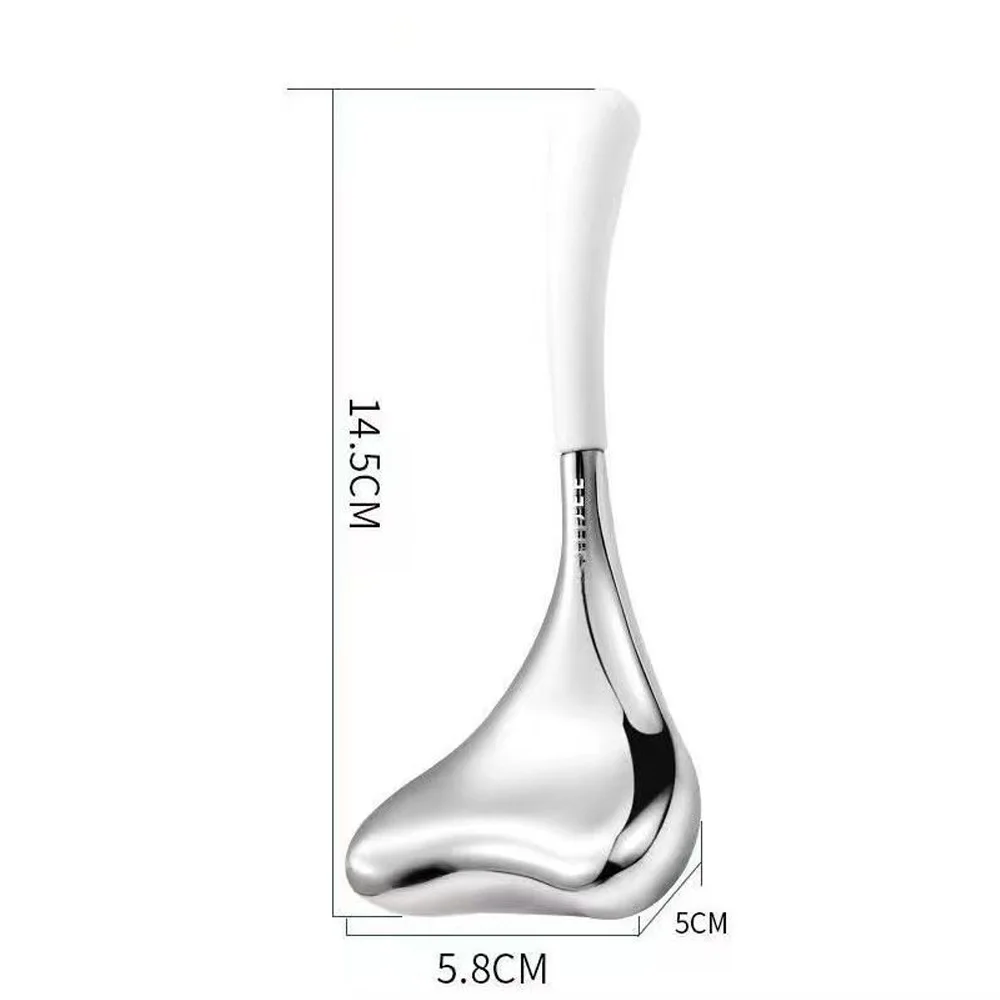 كرات الثلج أداة العناية ببشرة الوجه مدلك عيون الوجه الفولاذ المقاوم للصدأ الجمال البرد العصي التبريد سبا غلوب الجمال الوجه سبا الكرة