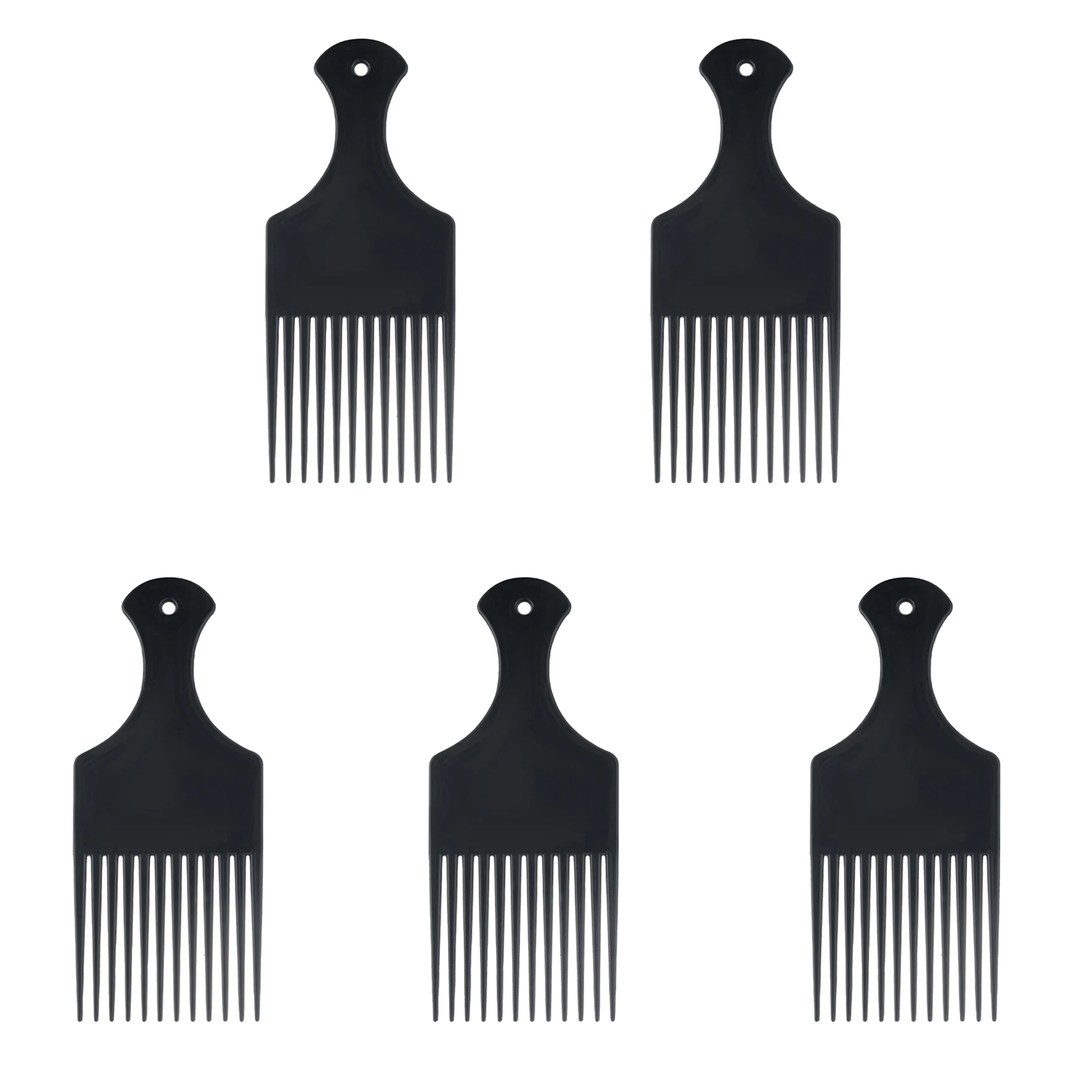 Wide Teeth Pick Comb for Curly Hair Styling