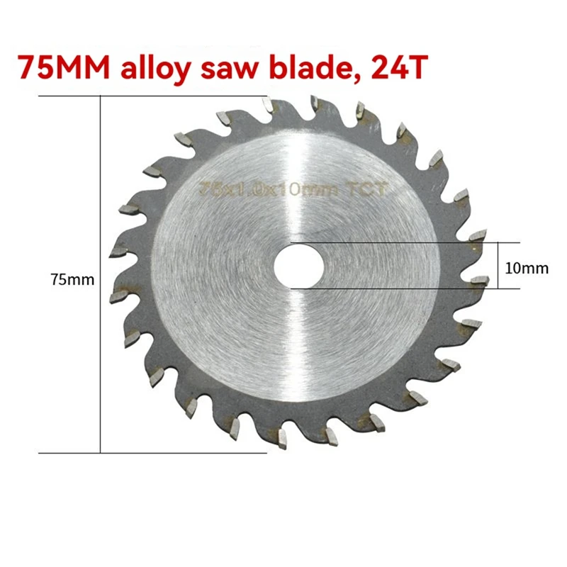B62B 75mm 7Pcs Cutting Disc Kit, Metal Circular Saw Blade for 10mm Bore Angle for Grinder, Flat Flap Grinding Wheel Sanding Pads