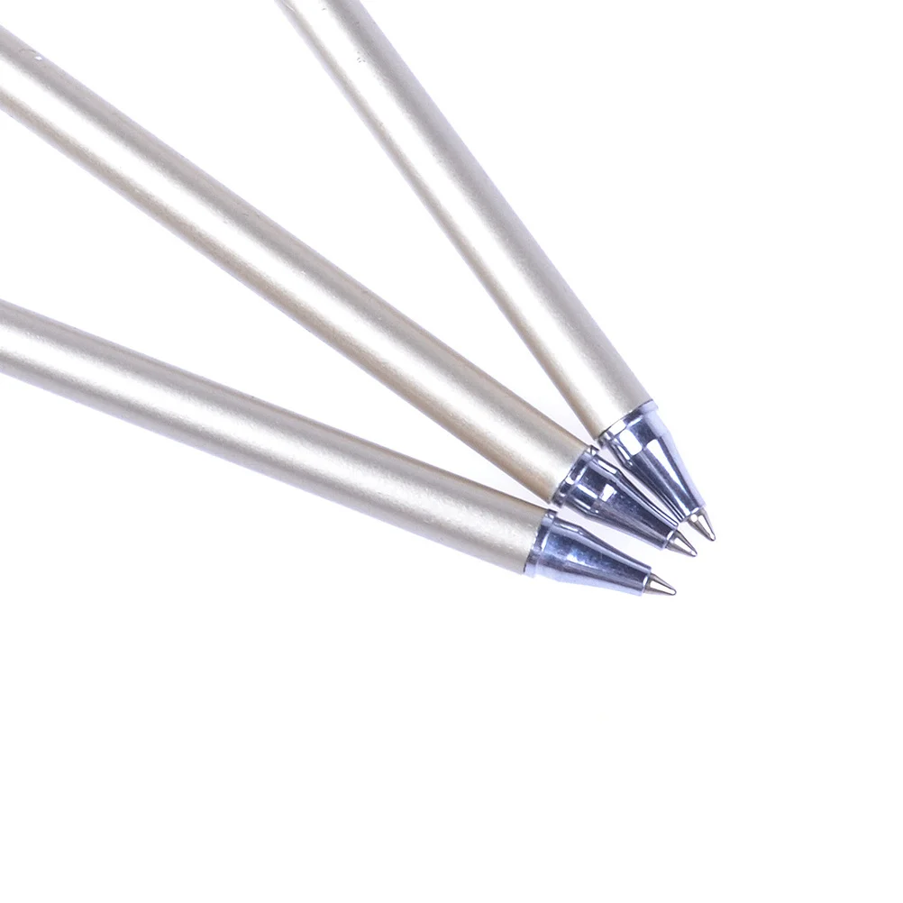 3 قطعة أقلام حبر جاف مستوحاة من نادي الجولف المعدني أدوات مكتبية للكتابة السلسة ملحقات سطح المكتب الرائعة للرجال أقلام حبر جاف