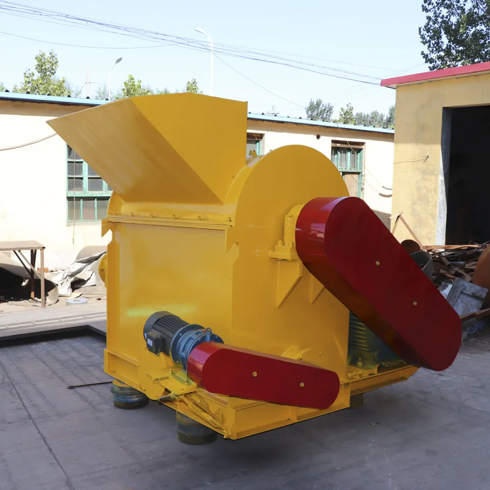 132KW automatic industrial wood shredder | 1300x700mm wood sawdust machine with a processing capacity of 4t/h, suitable for biom