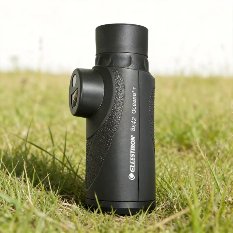 Monoculaire Celestron Oceana 8x42, vision claire, entièrement multi-couches, avec boussole et télémètre, idéal pour les activités de plein air