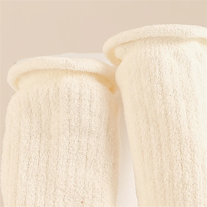 Lawadka الشتاء طفل رضيع جوارب طويلة إلى الركب للفتيات الفتيان سميكة الدافئة لينة الوليد جورب طويل جوارب الكرتون الموضة 0-5Years