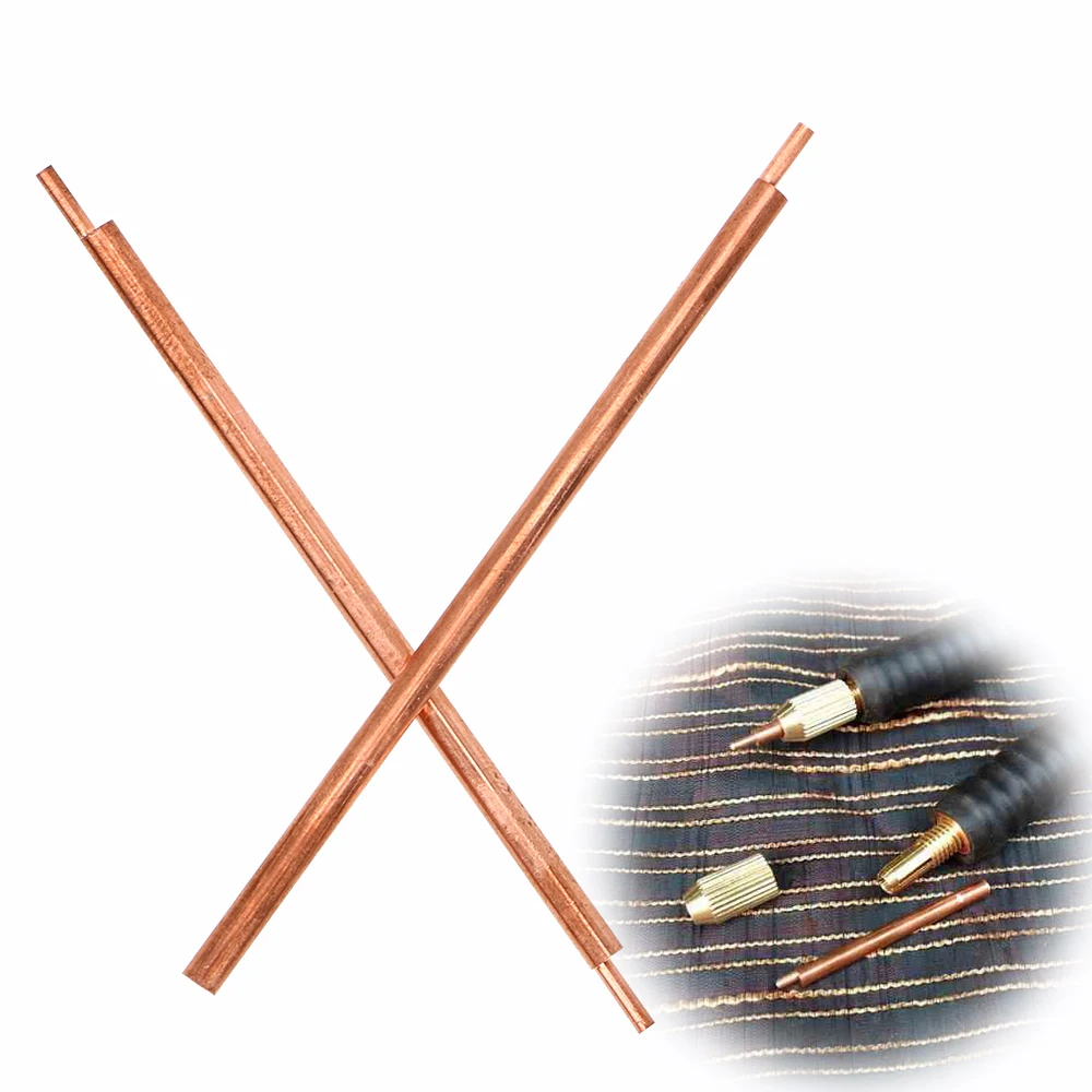 3 x 80mm welding accessories Spot Welding Pin Alumina Copper Material Welding Feet Needle Welder