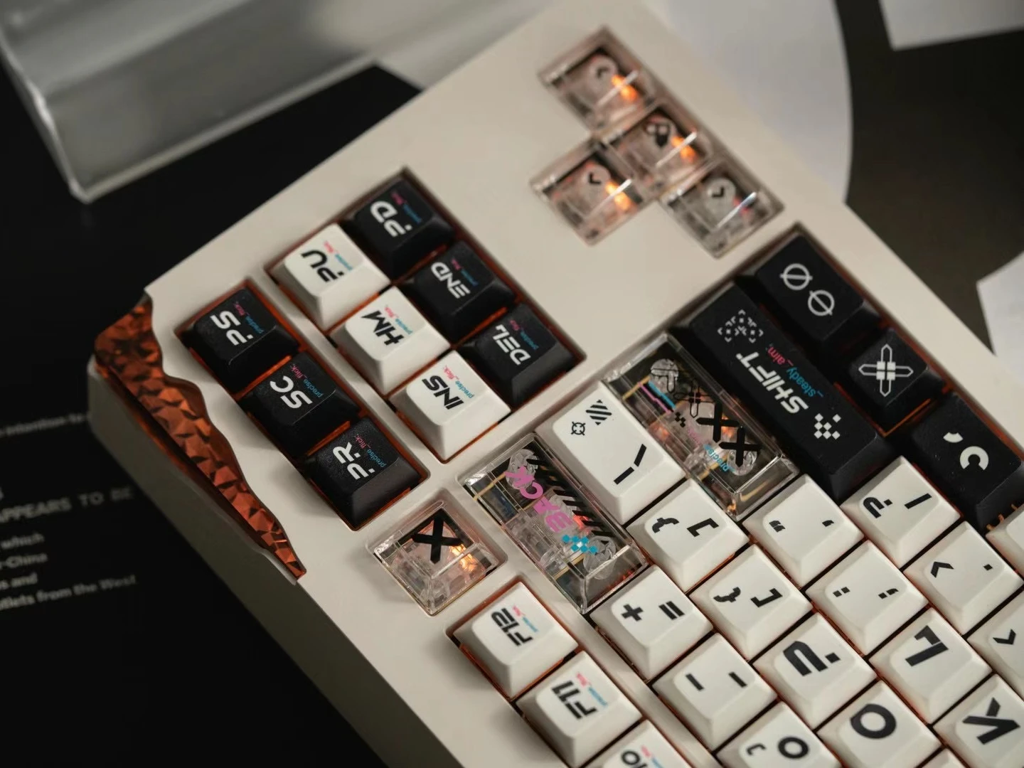 ECHOME Titan CSGO Keycap 150/130keys Cherry Custom Keyboard Cap Original PBT KeyCaps for Mechanical Keyboard Accessories Gift