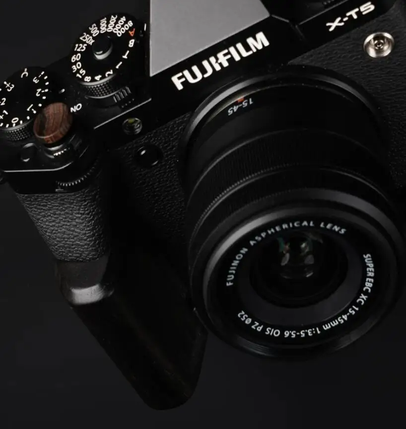 

New Handmade Ebony Wooden L Hand Grip Holder for Fujifilm X-T5 Fuji XT5 Camera
