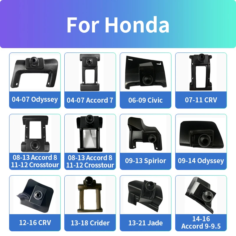 Car Special Mobile Phone Holder Base Vent Mount Bracket Clip For Honda Civic Fit Accrod XRV CRV Avancier Odyssey