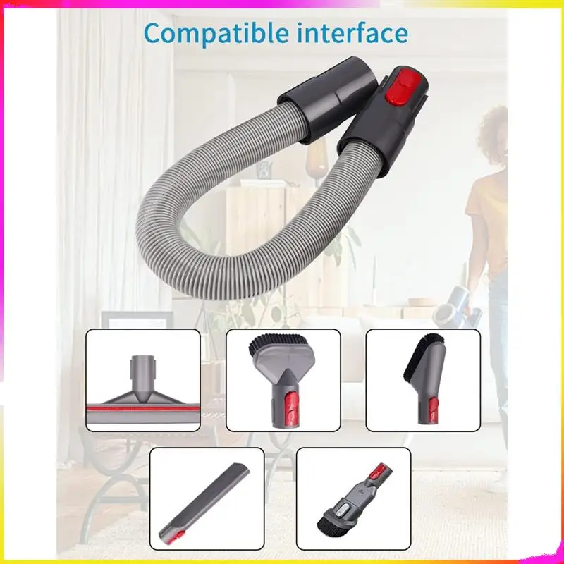 M04K Replacement Parts Hose Connector For Dyson V15 V11 V10 V8 V7 Vacuum Cleaner With Flexible Nozzle, Extension Hose Switch Cap