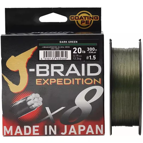 Imagen 1 del producto Original X8 Braided DAIWAJ-BRAID Expedition PE Line 8 Strands Spectra Fishing Line Japan fishing Braid Line PESCE