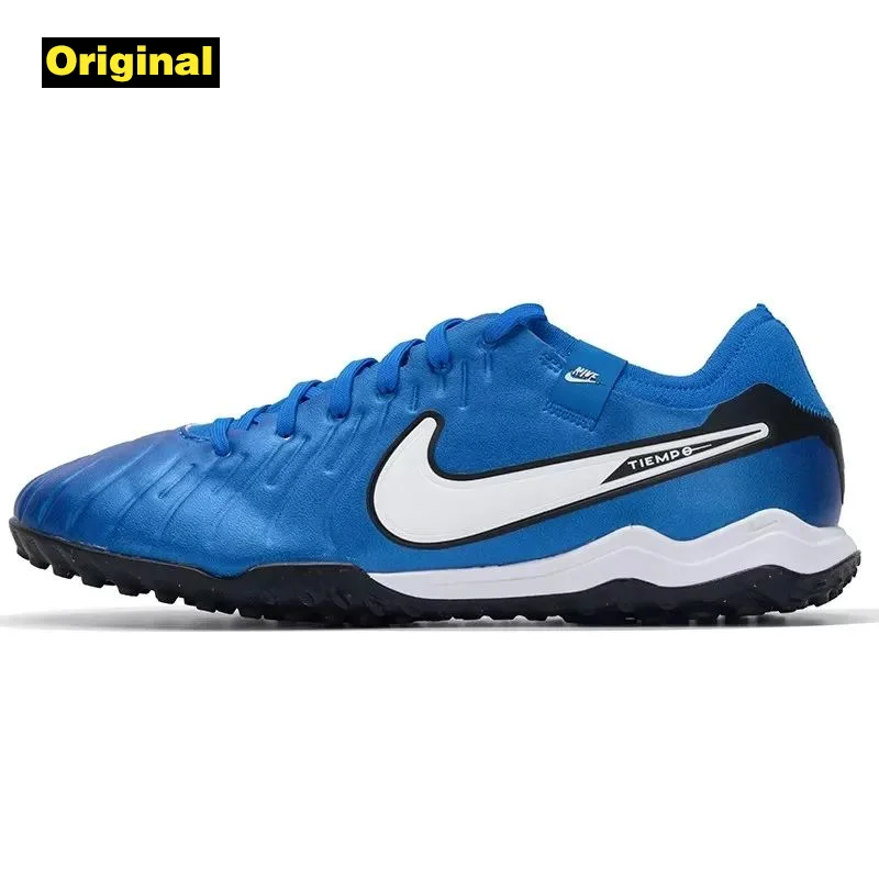 Zapatillas deportivas NIKE LEGEND 10 PRO TF para hombre, tacos de entrenamiento real, zapatillas de fútbol resistentes al desgaste para césped, DV4336-400