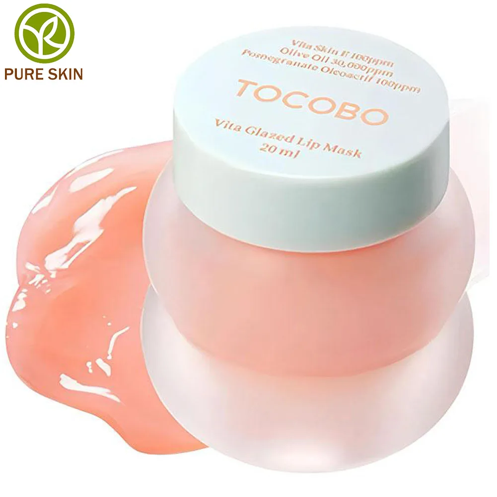 

20ml Vitamin C Non Wash Gentle Scrub Lip Mask Overnight Repair Moisturizing Nourish Dry Lips Treatment Lip Care Skincare