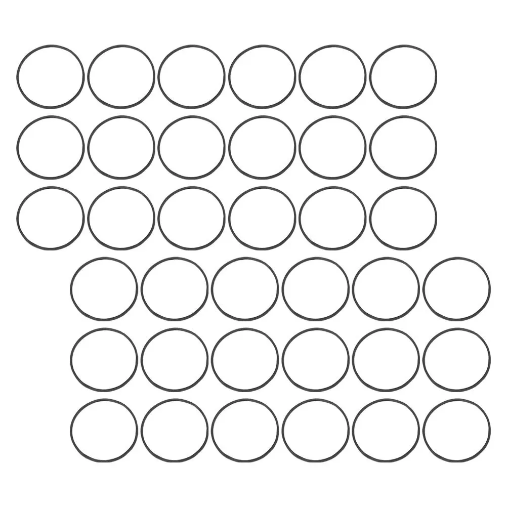 

200 шт. черные резинки для тату-машин, высокоэластичные аксессуары, запасные части для татуировки своими руками-эластичные