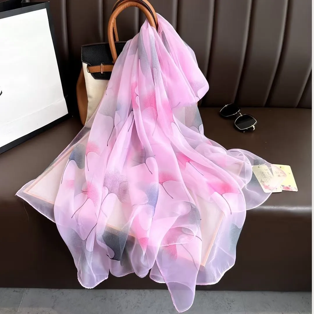 180*135cm Luxury Brand Summer Female Pareo Beach Scarf Women Sunscreen Outdoor Shawl Wrap Chiffon Soft Large Bandanna Foulard