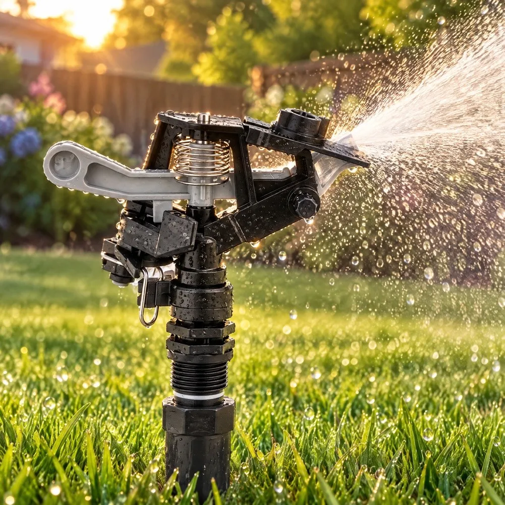 10Pcs Adjustable 360 Degree Rotary Rocker Sprinkler Nozzle for Impact Sprinkler Systems Lawn Irrigation Watering