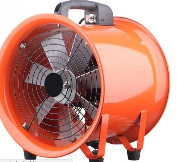 Industrieller tragbarer axialer explosionsgeschützter Abluftgebläse-Lüfter