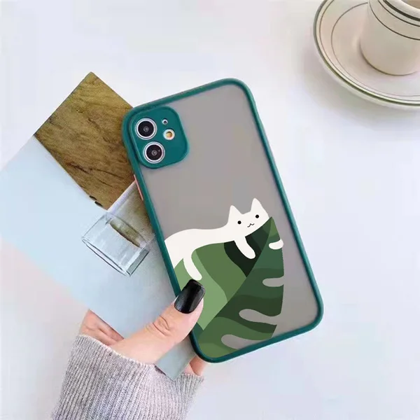 Verschiedene Katzen-Handyhüllen für iPhone 17 16 15 13 12 11 14 Pro Max Mini 14 Plus Shell 16 Plus X XS XR Stoßfeste Rückseiten-Cover – Detail 7