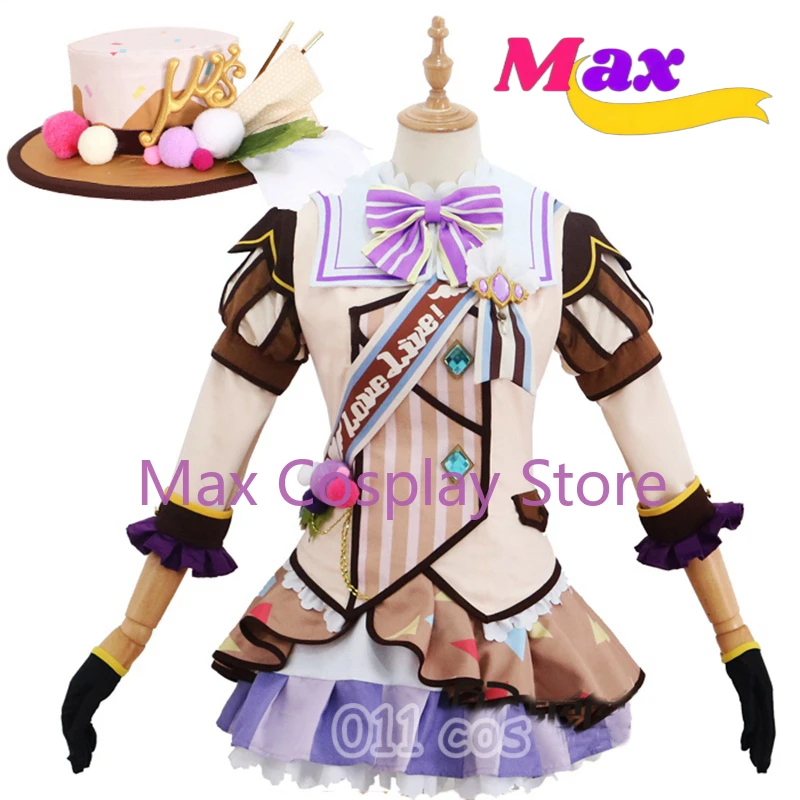 

Max Anime Cosplay Costume All Character Ice Cream Game Cosplay Costume Honoka Rin Halloween Women Dress LL