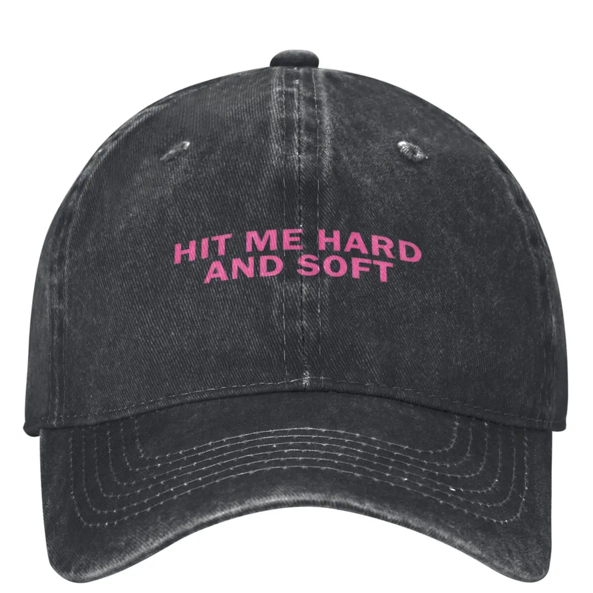 Hit Me Hard And Soft BILLIEs Baseball Cap Funny Men Adult Hip Hop Dad Hats Sunshade Outdoor Gym Baseball Caps Birthday Present