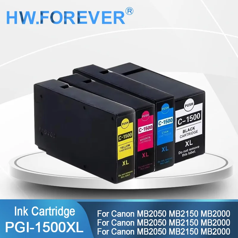 

1500XL PGI-1500 XL PGI1500 Compatible Ink Cartridge For Canon MB2050 MB2150 MB2000 MB2300 MB2350 MB2354 MB2355 MB2750 Printers