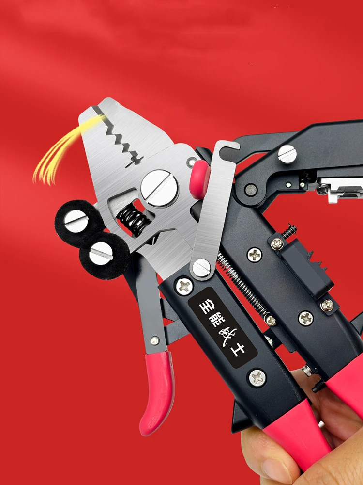 Multifunctional Ethernet Cable Tool: Clean, Sharp, and Durable Fiber Optic Cutting and Stripping Combination Cutter