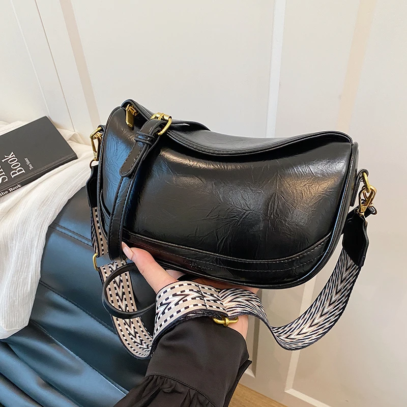 Bolso de tendencia de moda de París, bolso cruzado con cremallera a la moda, bolso de hombro con correa de cadena para mujer, bolso informal para mujer al aire libre