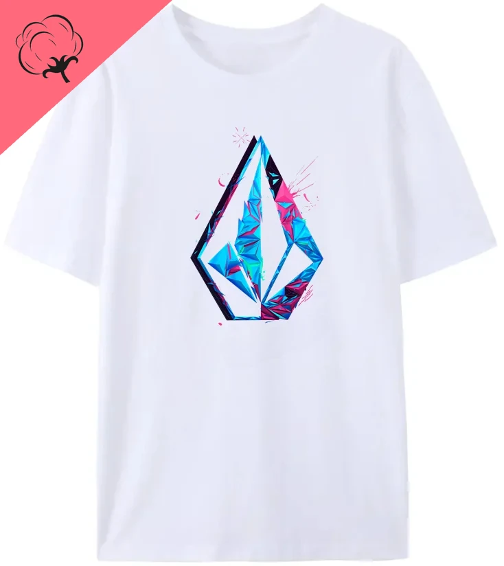 

Milo Coes To Volcom tops Pop comfortable casual men's and women's T-shirts for chic fun clothing