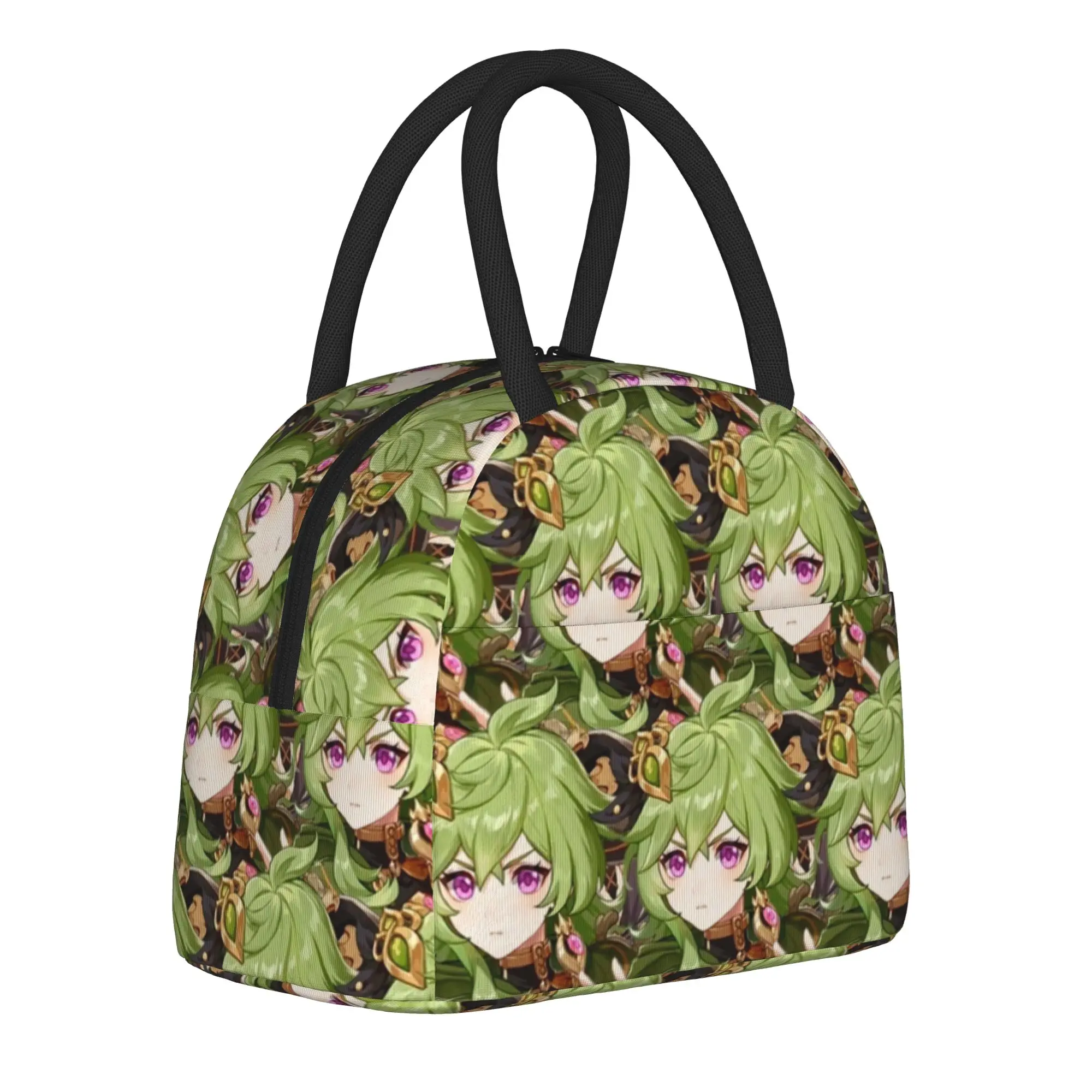 Collei Genshins Impact Game  Insulated Lunch Bags Cooler Bag Lunch Container  Portable Tote Lunch Box Bento Pouch School  Travel
