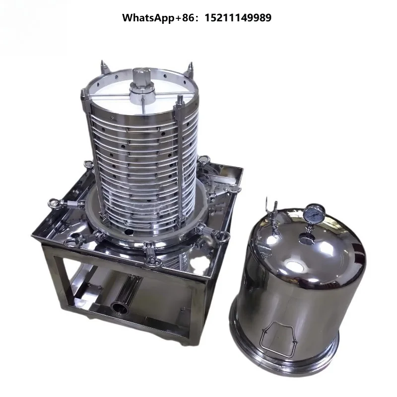 Automatic Self-Cleaning Laminated Stainless Steel Precision Filter 70 T/h for Industrial Water Treatment