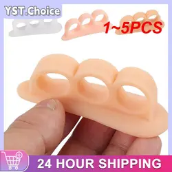 1~5PCS Silicone Gel Hammer Toe Straightener & Corrector for Curled Toes Corrector Feet Foot Pain Relief Separator Gel Support