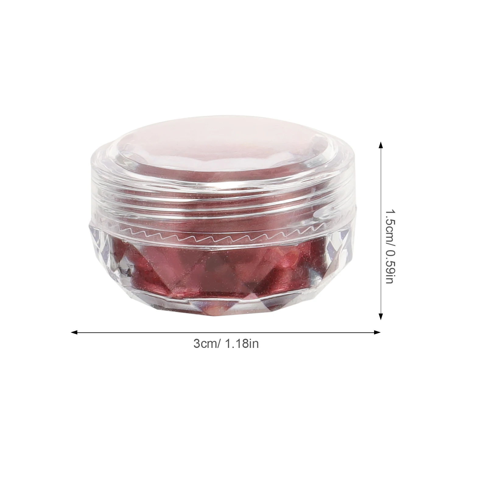 Miroir hexagonal à couleur changeante, 6 pièces, décorations artistiques à paillettes, poudre scintillante pour manucure, ongles artificiels naturels, fournitures pour ongles