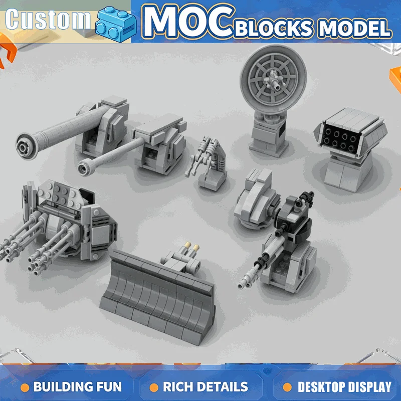 NEW 570PCS Sci Fi Vehicle Upgrade Bundle Building Blocks DIY Assembly Model Creative Display Collection Toy Popular Display Gift