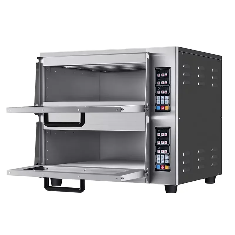 CP03 Single-Deck Pizza Oven Computer-Controlled Temperature Stone- Electric