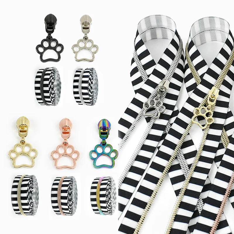 2 метра 5 #    Нейлоновые ленты на молнии, катушка с молниями, ползунки, сумка для одежды, на молнии по метрам, рулон, ремонтный комплект, аксессуары для шитья своими руками