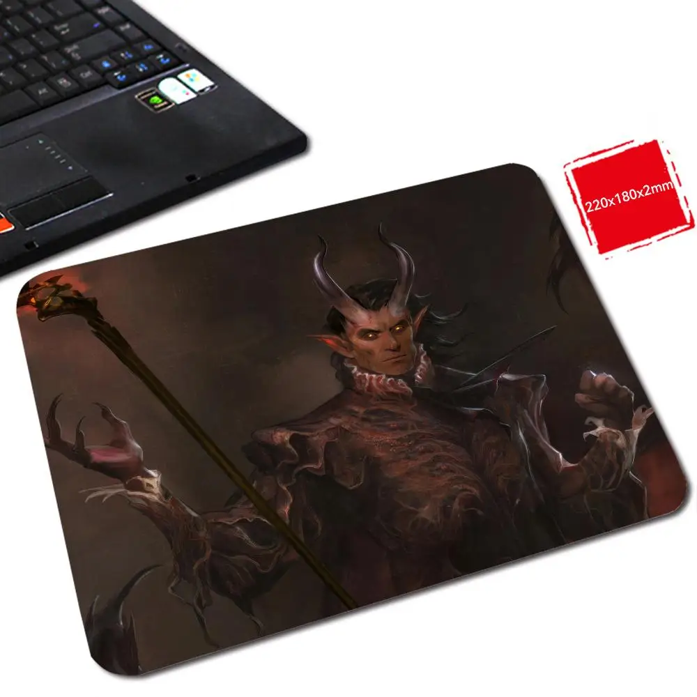 B_baldurs G_gate 3 Mouse Mouse Pad Gamer Pad Small Mouse Pad Wrist Protector Computer Table Mat E-Sports Mouse Pad Office Suppli