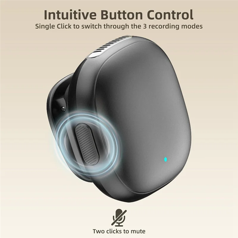 موثوقة-USB C ميكروفون Lavalier المغناطيسي اللاسلكي Ai إلغاء الضوضاء ميكروفون هاتف صغير، USB C المغناطيسي Lavalier مايكرو