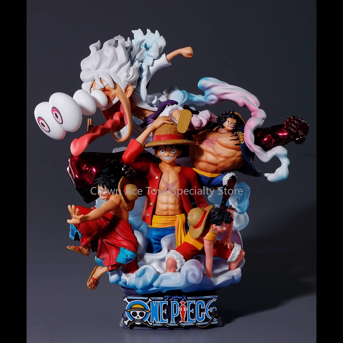 MegaHouse-Luffy Gear Fifth Sun God, Anime Manga Figures Toys, Gifts Model, A FORTUNE, One Piece, Chimlaissée DRACI-Action, PVC